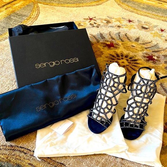 Sergio Rossi Shoes - Studded sandal heals